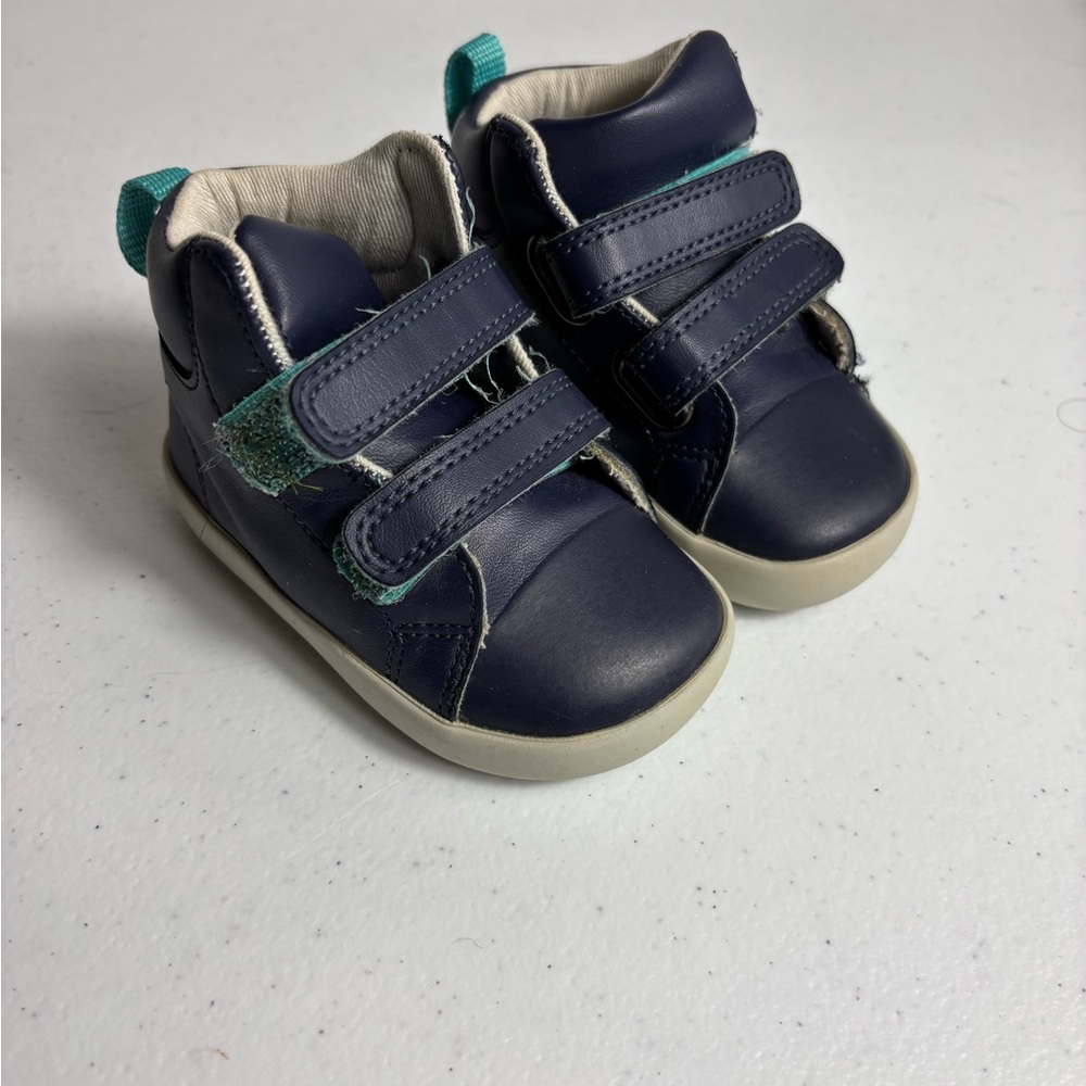 Ten Little Everyday Navy High Top sneakers for toddler size 4.5